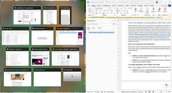 word tasto funzione windows